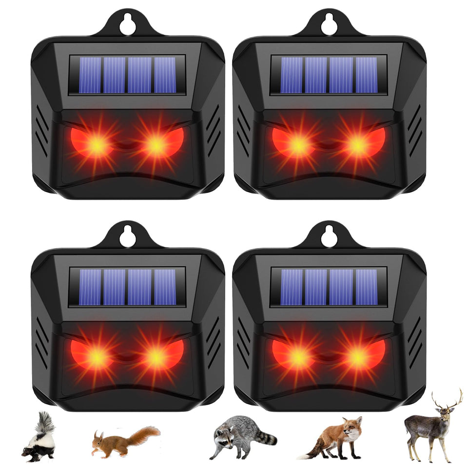 CXIENAOY red predator eyes deter nocturnal visitors without harming livestock.