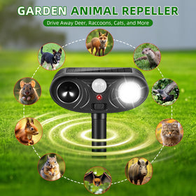 CXIENAOY wide detection range covers large garden areas.