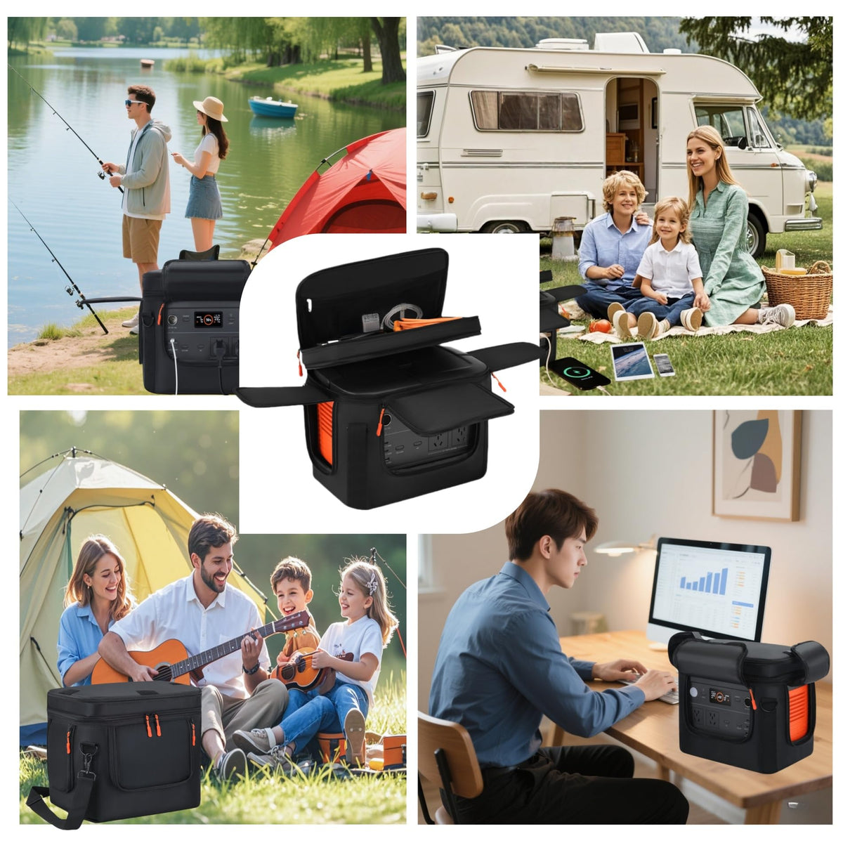 Cxinesbag compact design fits in trunks and camping setups.