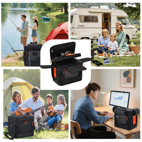 Cxinesbag compact design fits in trunks and camping setups.