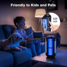 CXRUY Bug Zapper easy-to-clean vertical grid design.