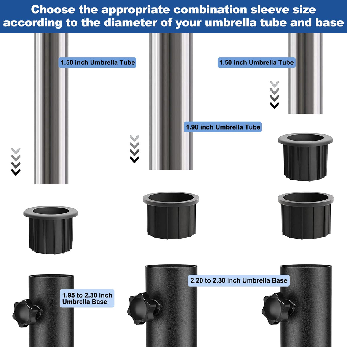 CYG&CL M8 knob enables quick, tool-free tightening outdoors