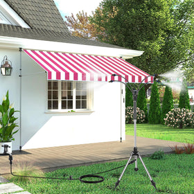 Cymuber enlarged base enhances stability on various outdoor surfaces