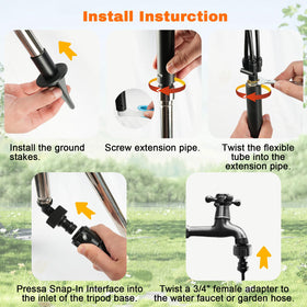 Cymuber standard hose compatibility for easy setup