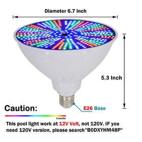 Cynlink bright RGB output for large pools up to 40,000 gallons.