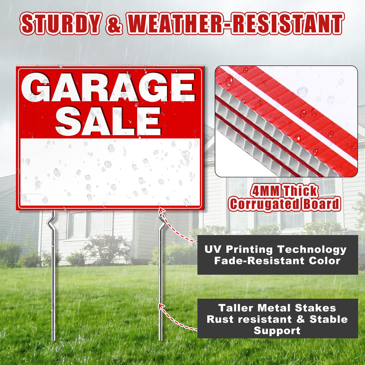 Weatherproof corrugated plastic with UV-resistant printing from Cyrico