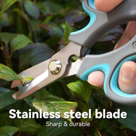 CYRUS Flower Scissors ergonomic two-tone handle reduces hand fatigue