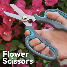 CYRUS Flower Scissors integrated thorn remover feature for quick pruning
