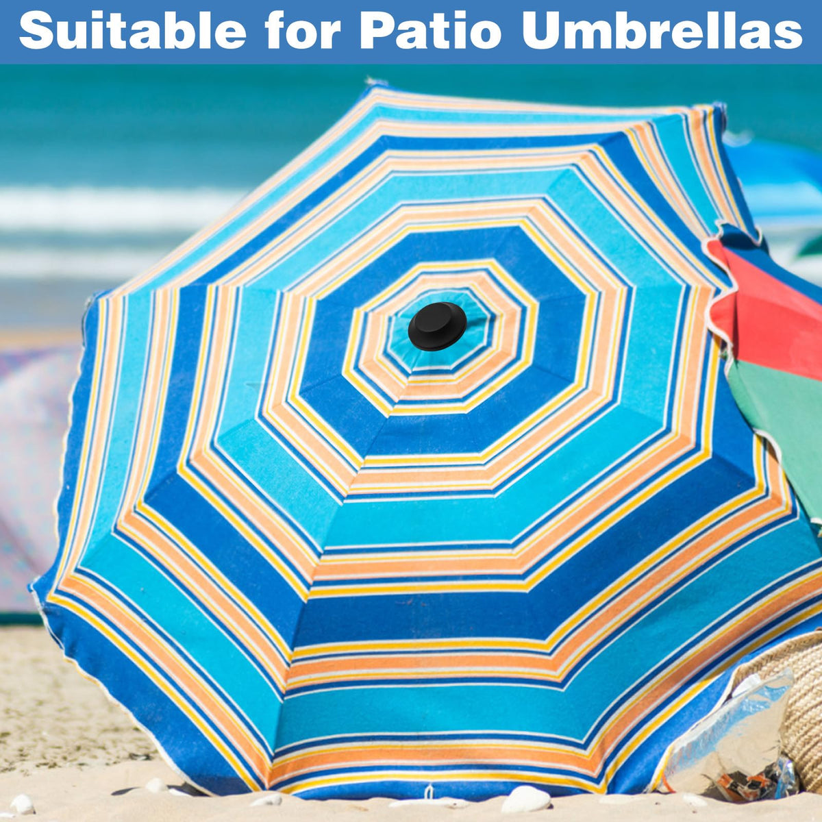 CYUXING black umbrella tip caps universal fit for most cantilever models
