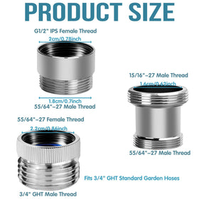 CYUXING extended-stem detail enabling deeper faucet reach and tight seal