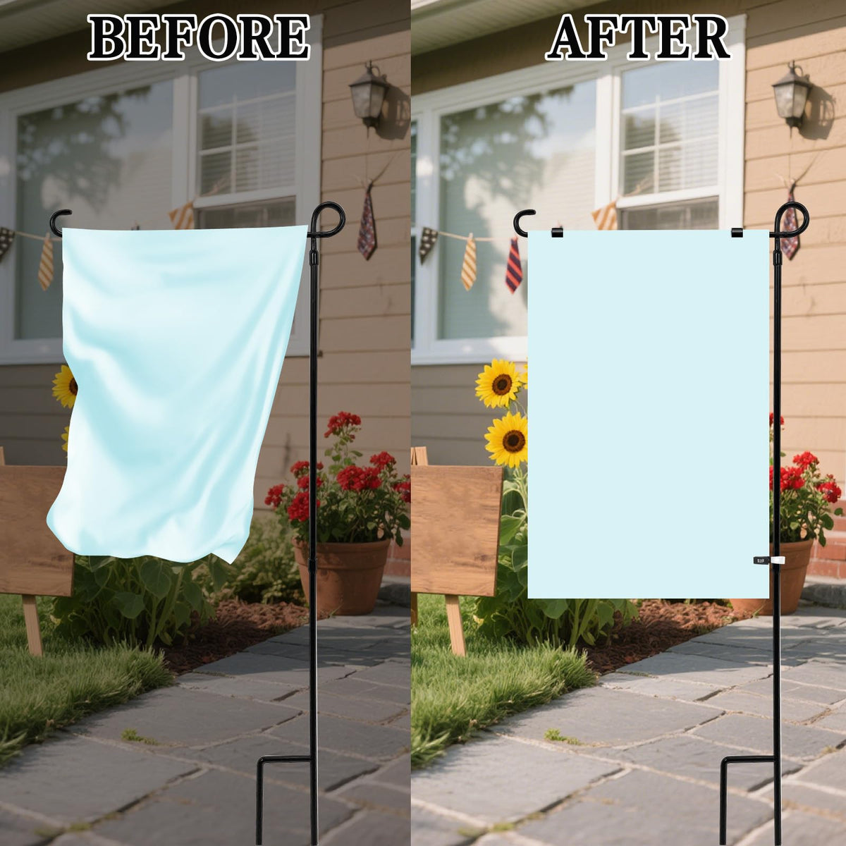CYUXING curtain clip used as a neat tie-back for sunrooms