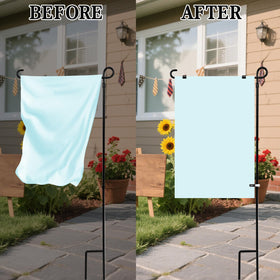 CYUXING curtain clip used as a neat tie-back for sunrooms
