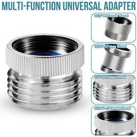 CYUXING multi-use adapter converting indoor faucets for watering and cleaning tasks