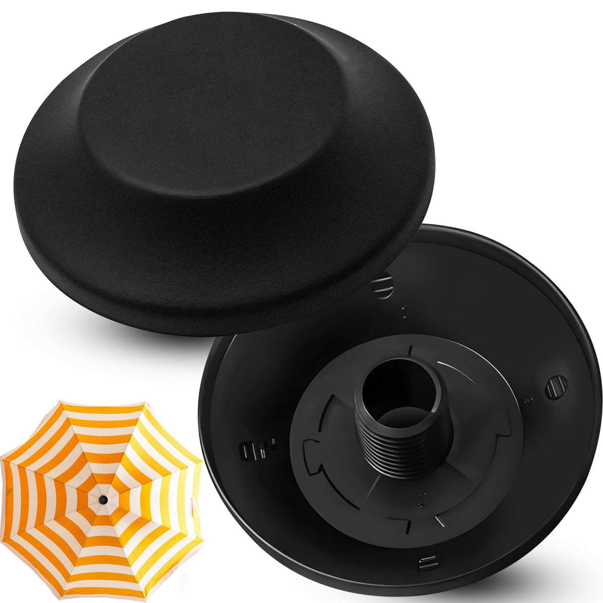 CYUXING umbrella tip caps two-pack protecting poles from wear and scratches