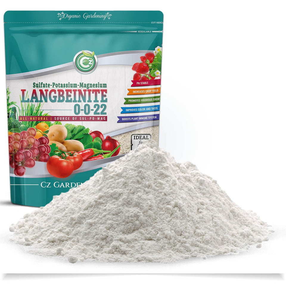 Cz Garden Langbeinite powder pour for precise soil feeding
