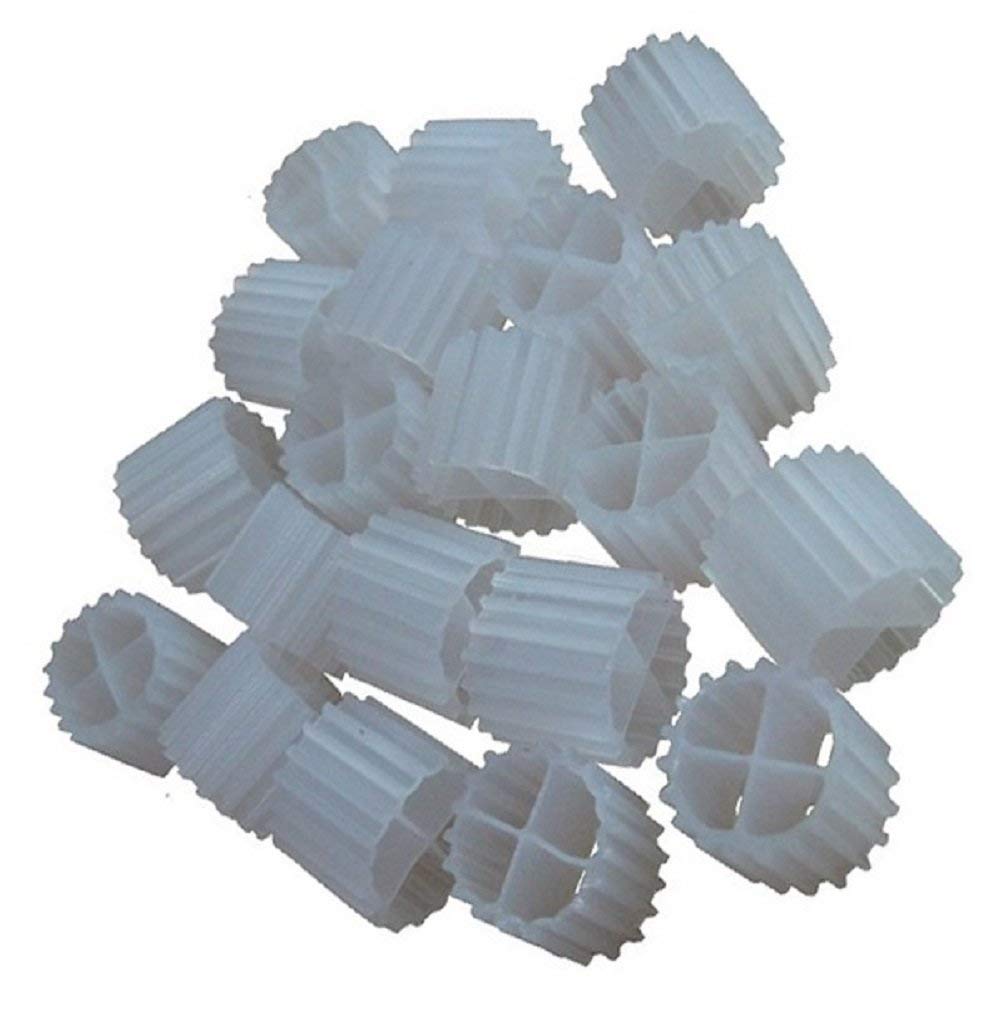 Cz Garden Supply K1 filter media beads (10mm x 7mm) for aquaponics filtration and easy maintenance