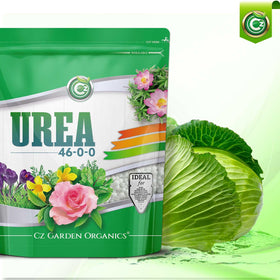 Cz Garden Urea 46-0-0 supports indoor flowering and outdoor crops like lettuce