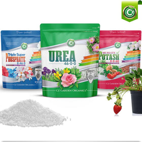 Cz Garden Urea 46-0-0 pour spout for controlled nitrogen feeding
