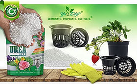 Cz Garden Urea 46-0-0 resealable pouch keeps product fresh between uses