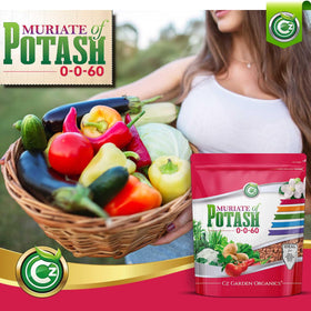 Cz Garden USA-made fertilizer label emphasizes domestic origin.