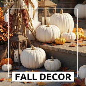 CZ Grain 50-75 lb pumpkin harvest idea for a dramatic centerpiece