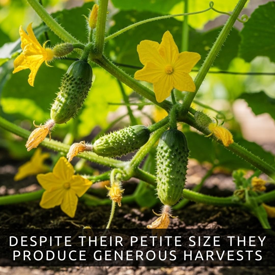 CZ Grain Mini Me cucumber seeds in a germination tray illustrate quick, beginner-friendly growth.