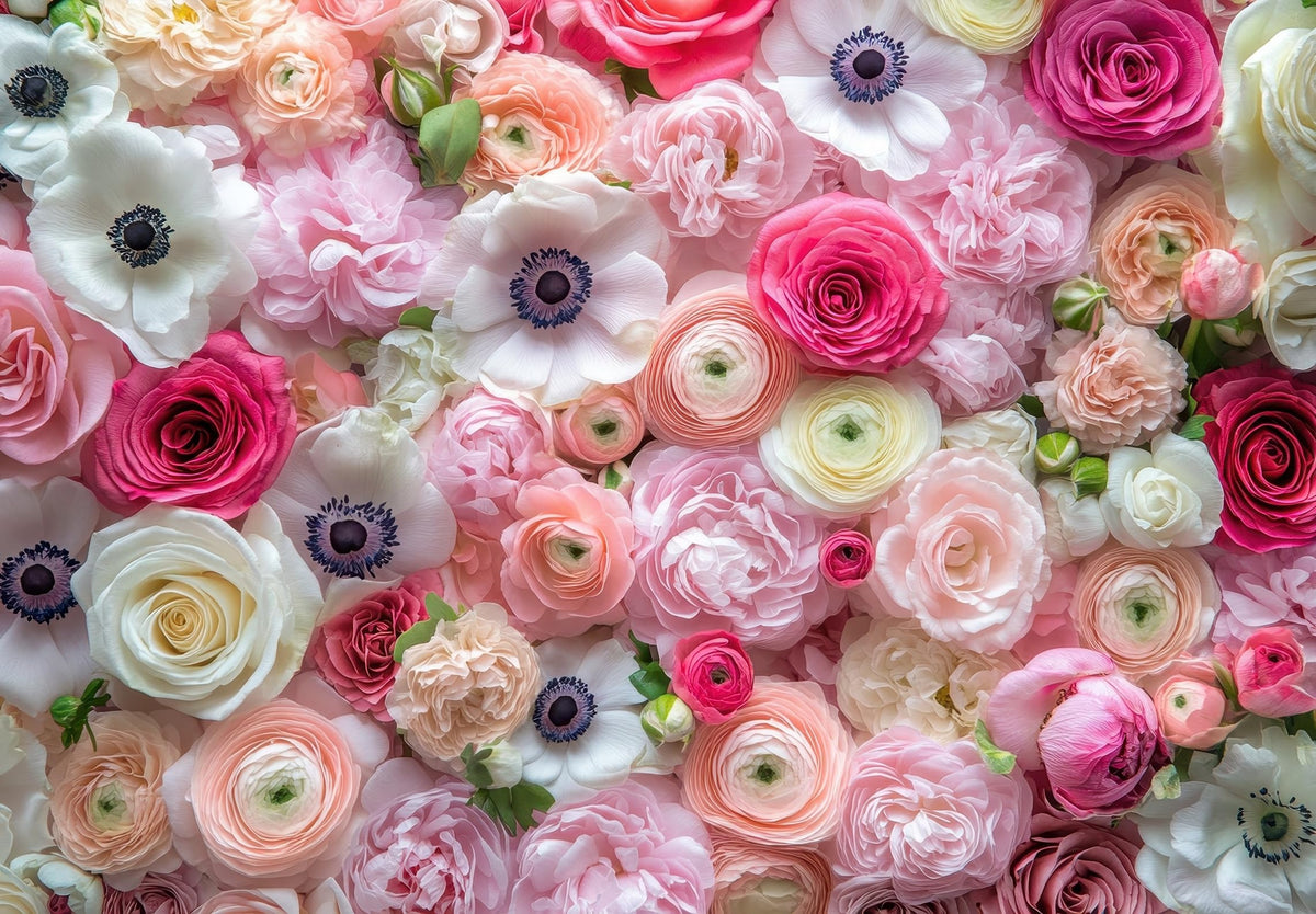 CZ Grain pastel ranunculus and anemone bulbs pack for spring planting