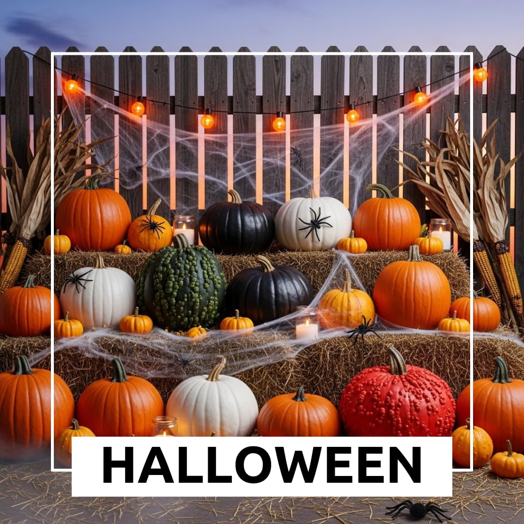 10-15 lb Rouge Vif d'Etampes pumpkins offer standout centerpieces.