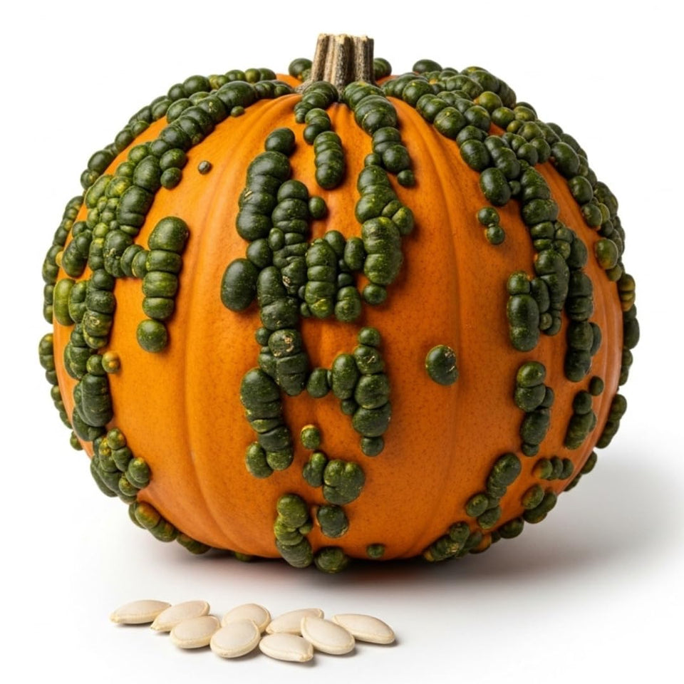 CZ Grain Warty Goblin seeds pack ready for fall planting and display