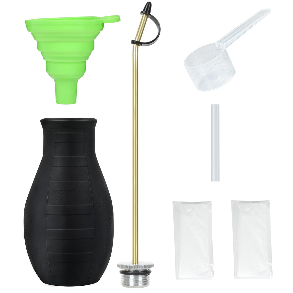 CZA Diatomaceous Earth Duster with bulb applicator for precise powder application.