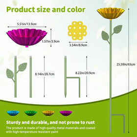 CZMIYRPY Bee Watering Station height adjustable poles let you tailor reach for beds.