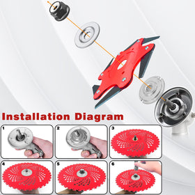 CZS 25.4mm gear case compatibility for straight shaft trimmers.