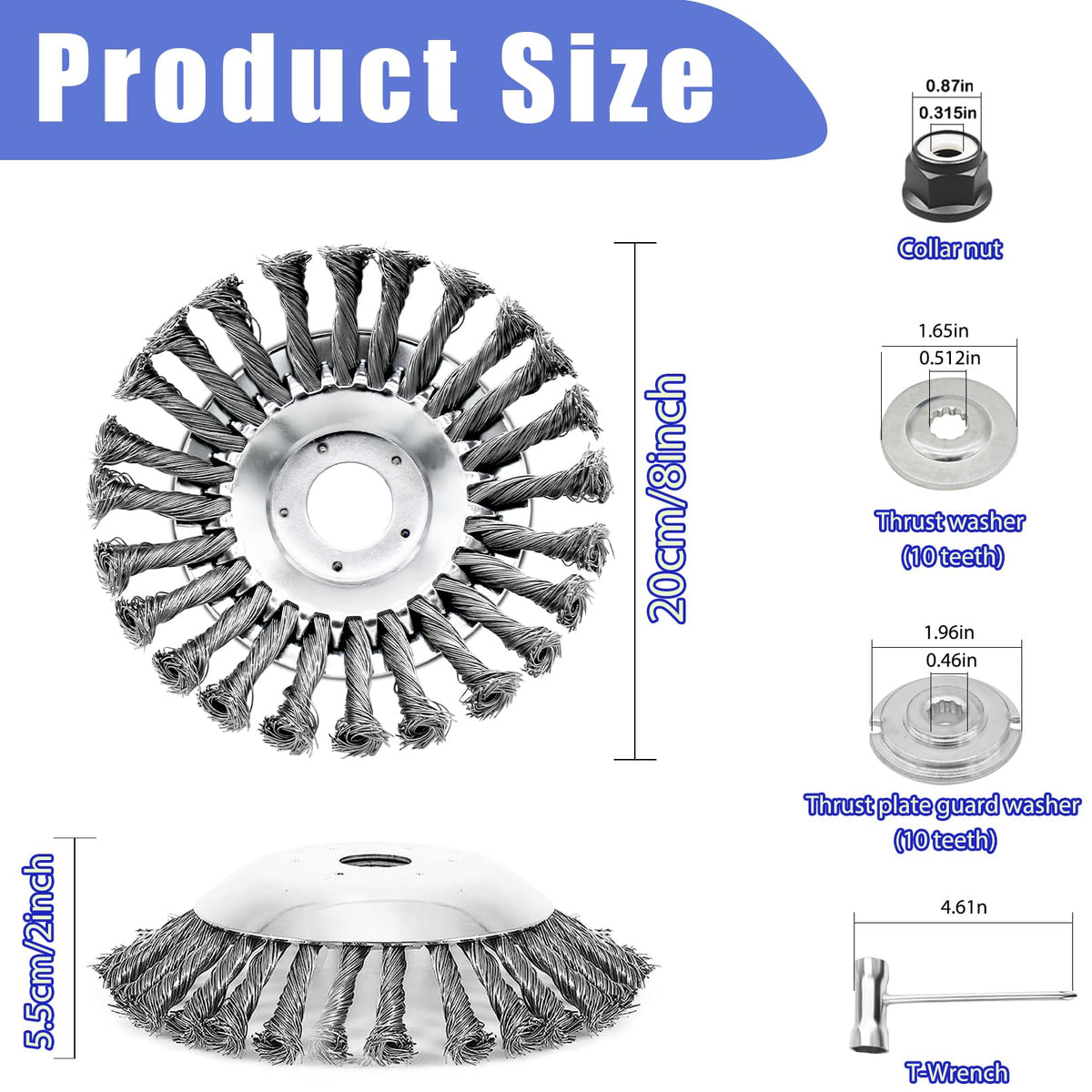 CZS steel wire cutter trimmer head demonstrates durable cutting performance.