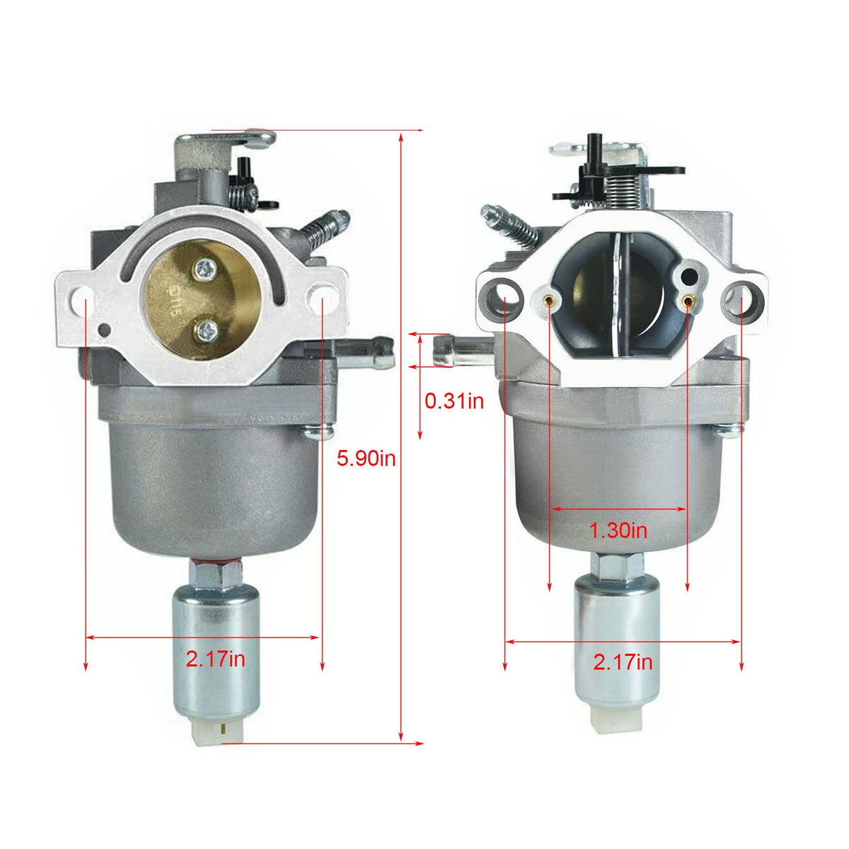 Czsmbt carburetor replacement kit for John Deere 102-115, reliable performance, quick fit.
