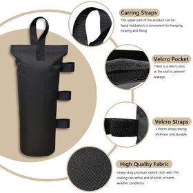 D&ONEHOS weight bag fabric highlights durable 1680D Oxford material and waterproof coating