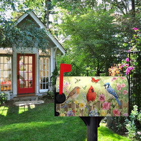 Dacawin colorful flowers mailbox cover highlights seasonal garden charm.