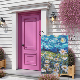 Dacawin Weatherproof Polyester flag withstands rain, wind, and sun.