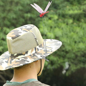 DACHOI horticultural dragonfly decoration clip brightens fences and plants.