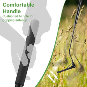 DACK blade cuts in both directions for efficient weed clearing