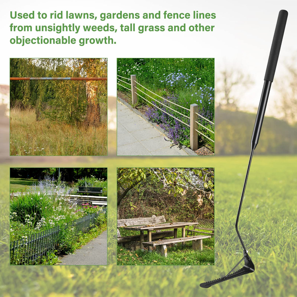 DACK cushioned grip handle reduces blisters during long work