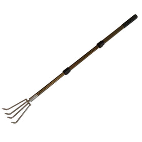 Dadaozhijian garden-claw-rake stainless steel for sturdy weeding and soil loosening.