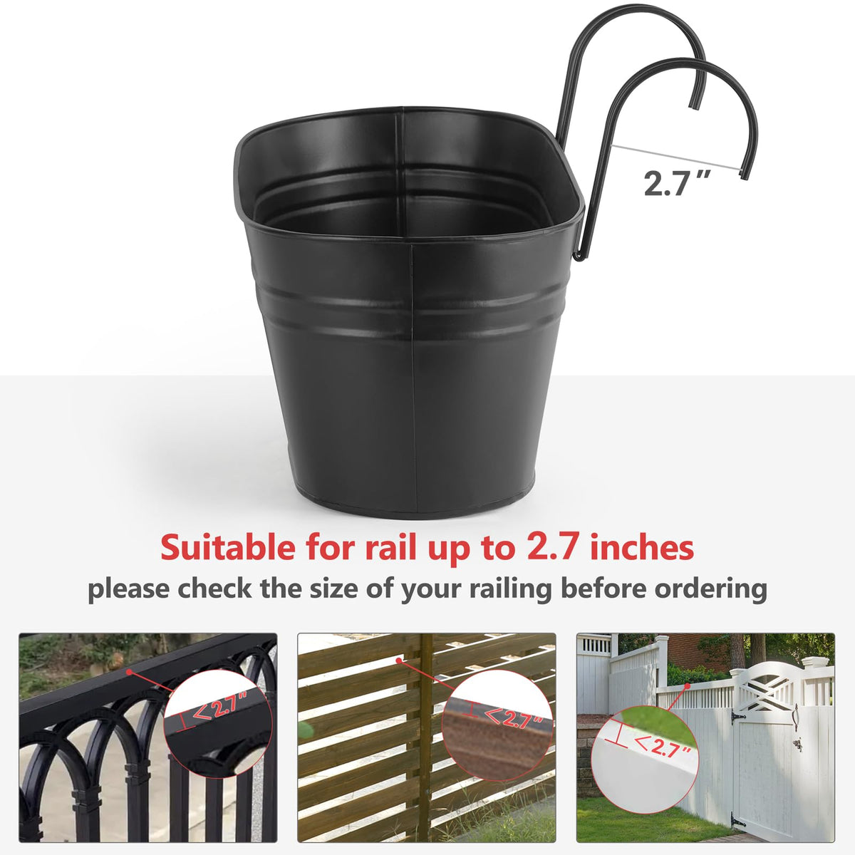 Dahey drainage holes promote healthy drainage and plant growth in outdoor planters.