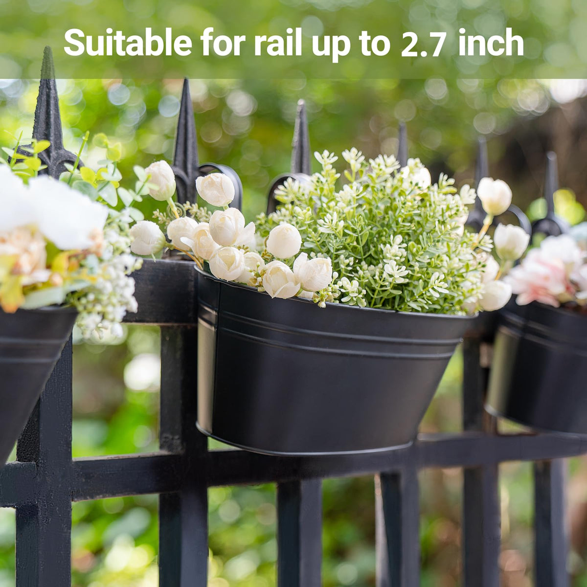 Dahey planter dimensions are 10.5 by 5 by 5 inches