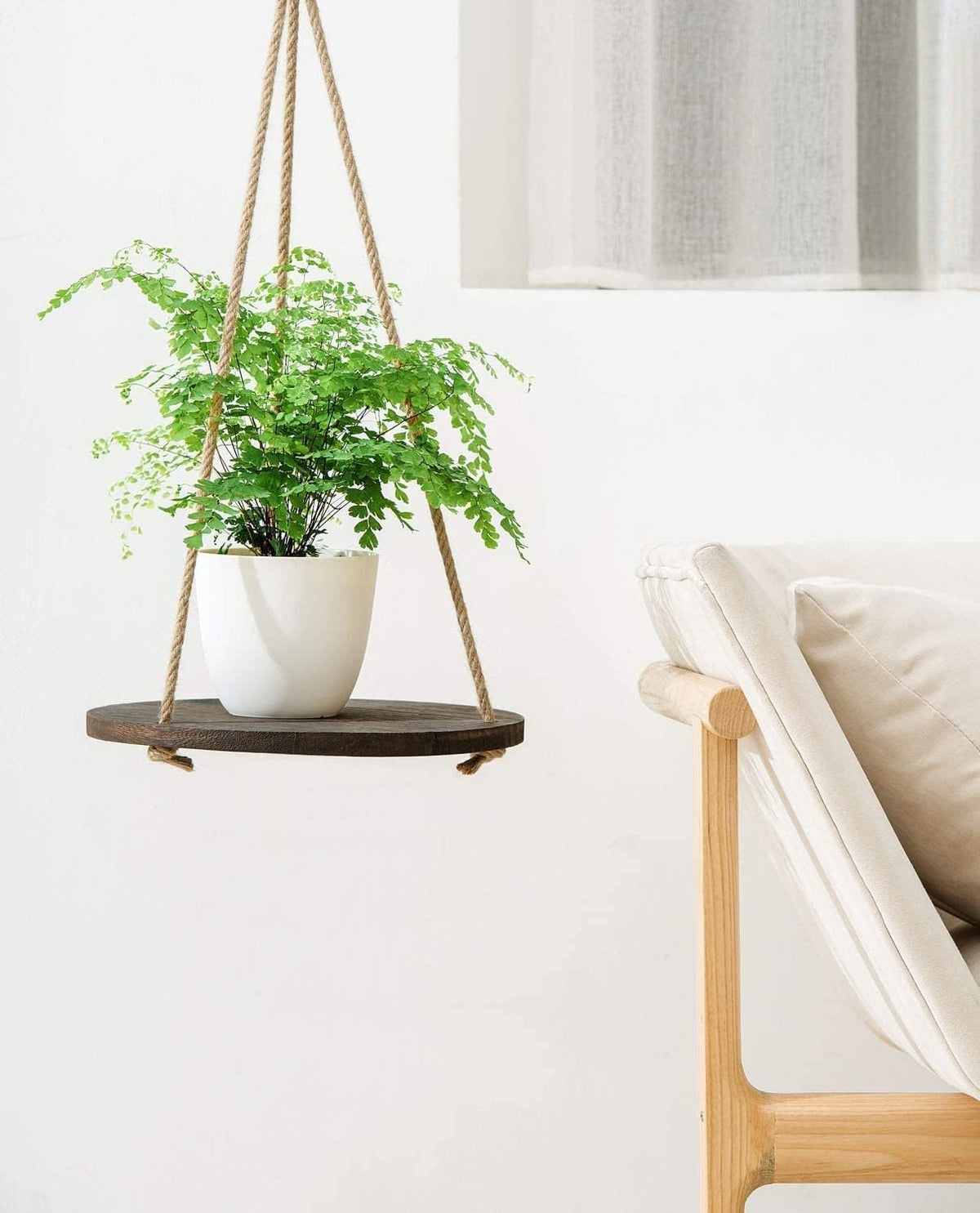 Dahey thickened wood slices are sturdy for moderate decor items.