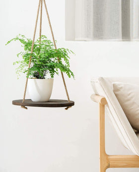 Dahey thickened wood slices are sturdy for moderate decor items.