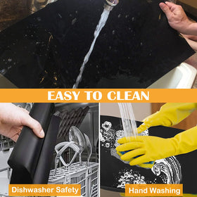 Dailyart grill mats are easy to clean and keep your grill tidy