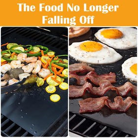 Dailyart grill mats multipurpose design—cut to shapes for various foods