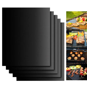 Dailyart grill mats nonstick surface prevents sticking and simplifies veggie grilling
