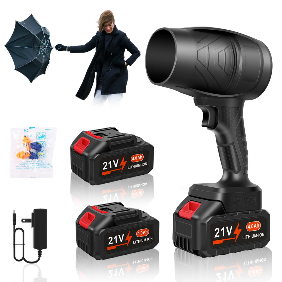 DailySee Leaf Blower Cordless with turbo 32000rpm for fast cleanup.