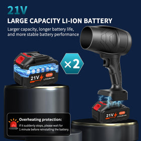 DailySee portable blower for patio, yard, and camping cleanup.